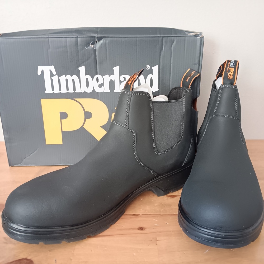 Timberland PRO Black Chelsea Work Boots